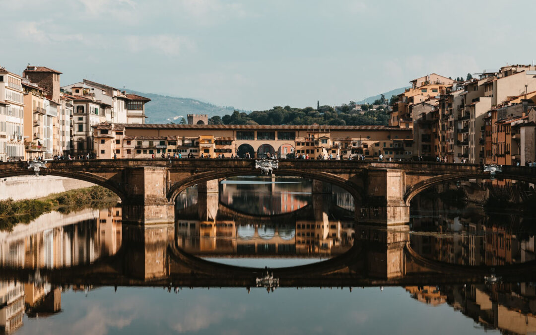 The Ponte Vecchio in Florence, Italy